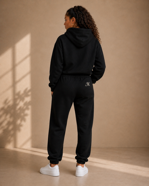Mood Essential Tracksuit – Black